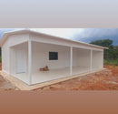 Modulo Habitável - Cozinha, 2 banheiros, área de vivência