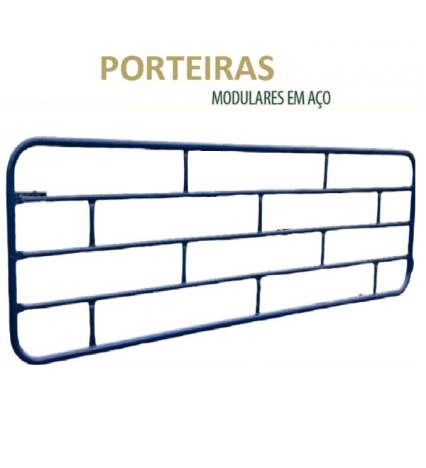Porteira de Metal Redonda