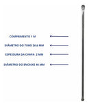 Trava Diagonal para Andaime 1.00x1.50m