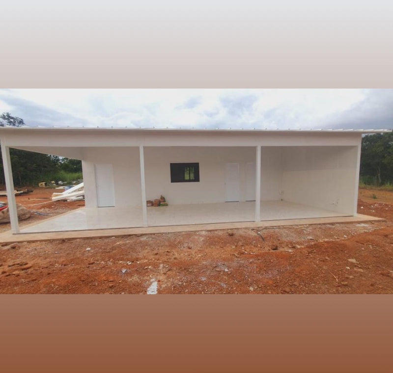 Modulo Habitável - Cozinha, 2 banheiros, área de vivência